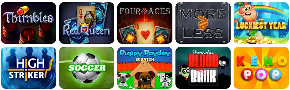 Jeux en ligne SPINSTAR CASINO