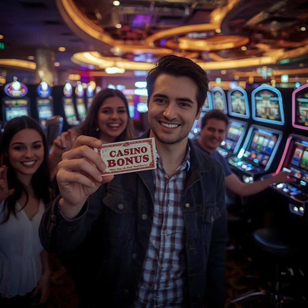 a person with a casino bonus SPINSTAR CASINO